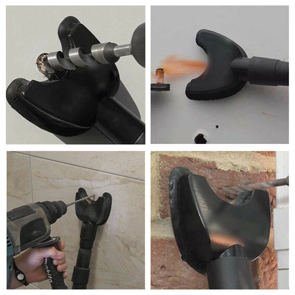 Hands-Free Dust Collector Electric Drill Gray Bowl Hands-Free Collector Dust-proof Device Accessories