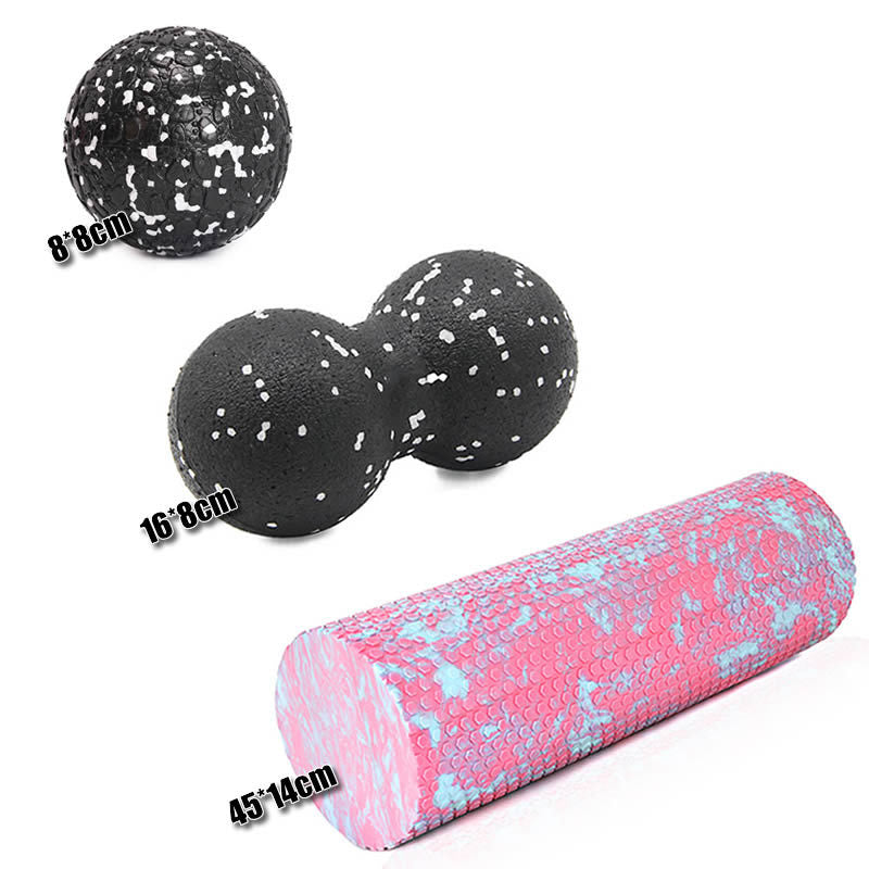 Yoga Foam Roller for Deep Tissue Massage and Muscle Recovery