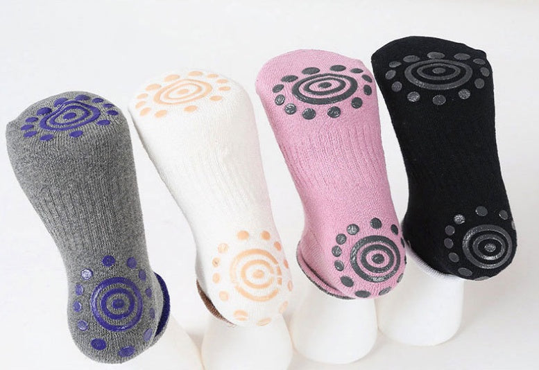 Non-slip Yoga Socks with Silicone Granules for Enhanced Grip and Comfort