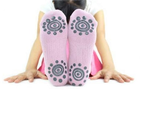 Non-slip Yoga Socks with Silicone Granules for Enhanced Grip and Comfort