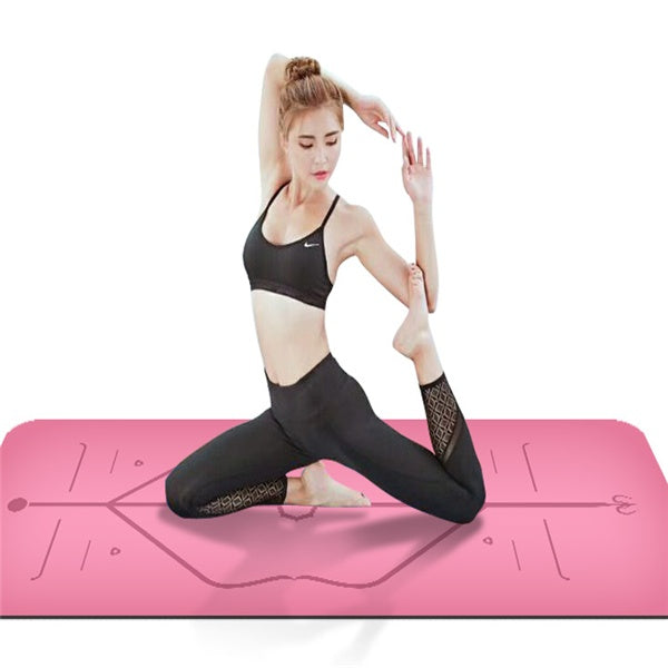 Rubber Yoga Mat for Ultimate Comfort and Stability