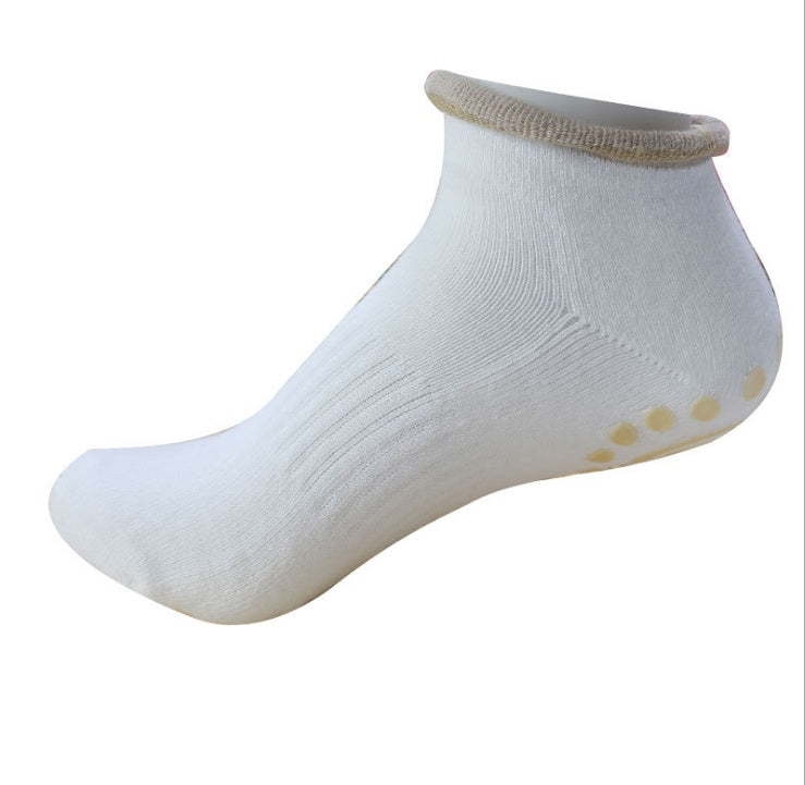 Non-slip Yoga Socks with Silicone Granules for Enhanced Grip and Comfort