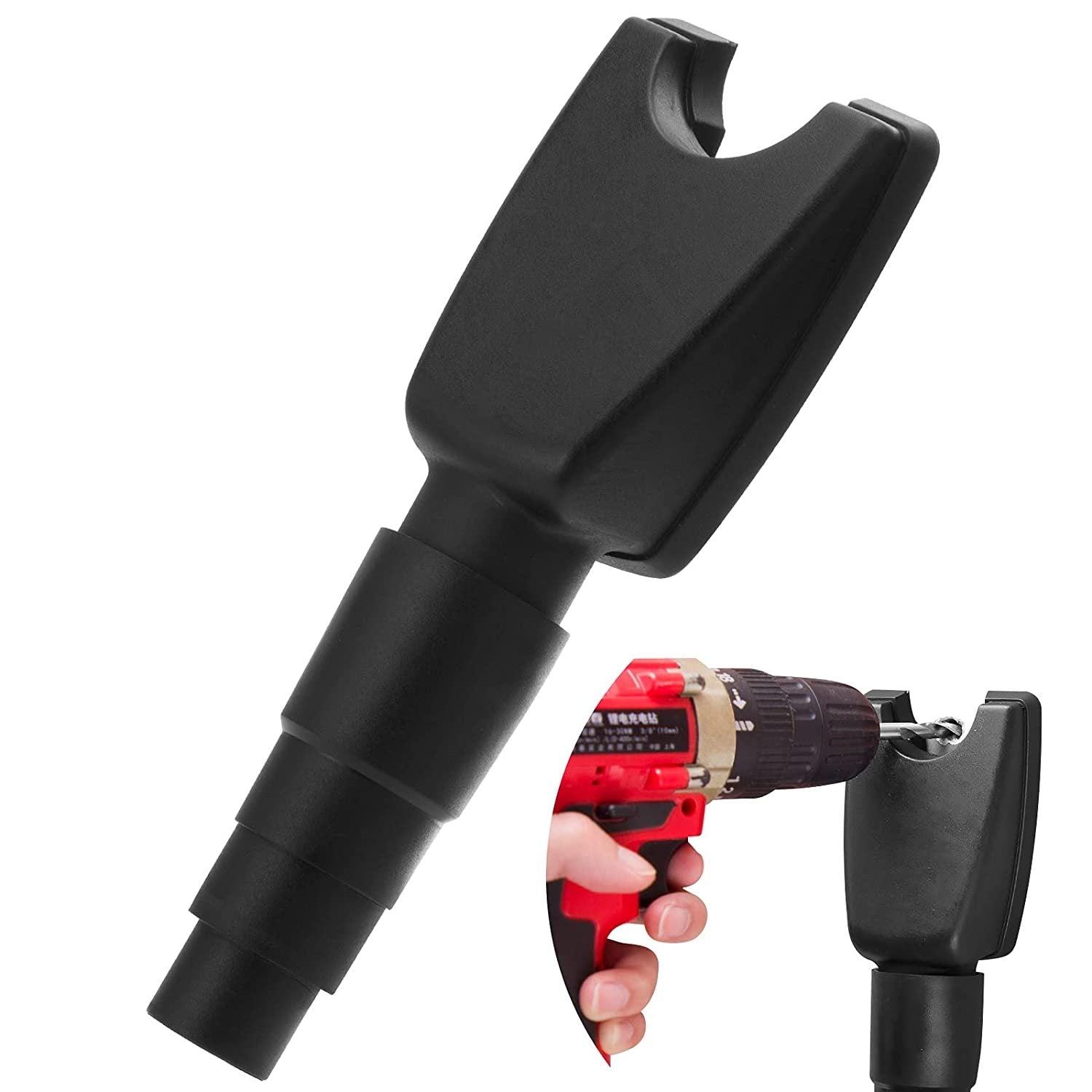 Hands-Free Dust Collector Electric Drill Gray Bowl Hands-Free Collector Dust-proof Device Accessories