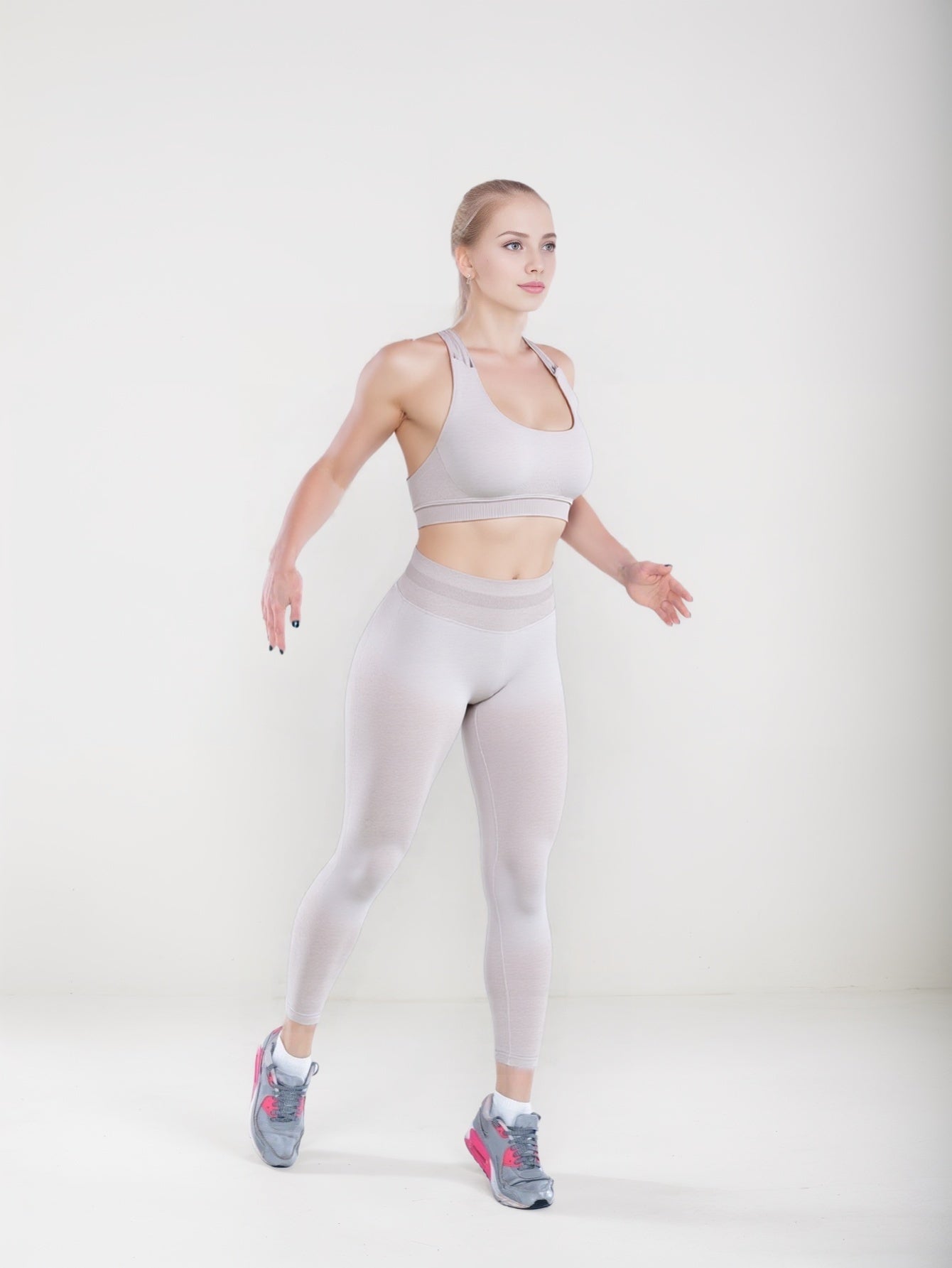 Solid-color Yoga Pants Sport Yoga Pants